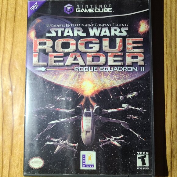 Star Wars Rogue Leader Nintendo Gamecube Game (CIB) - Picture 1 of 4